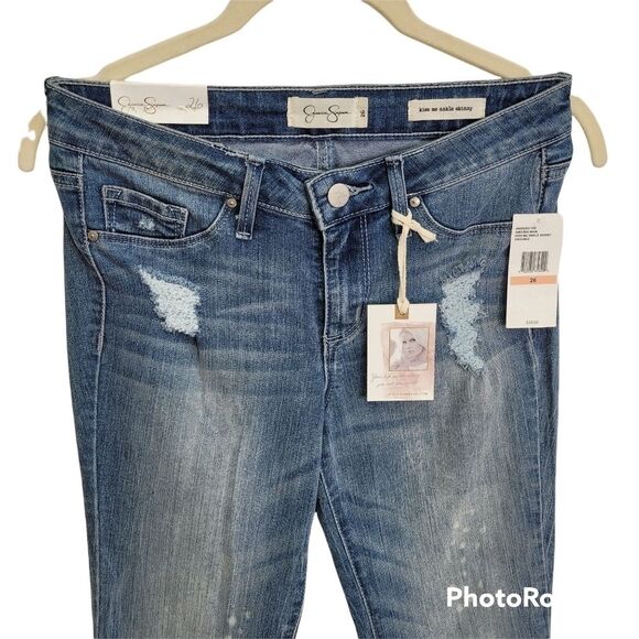 JESSICA SIMPSON Kiss-Me‎ Ankle Skinny Jeans SIZE 26 - Picture 6 of 14